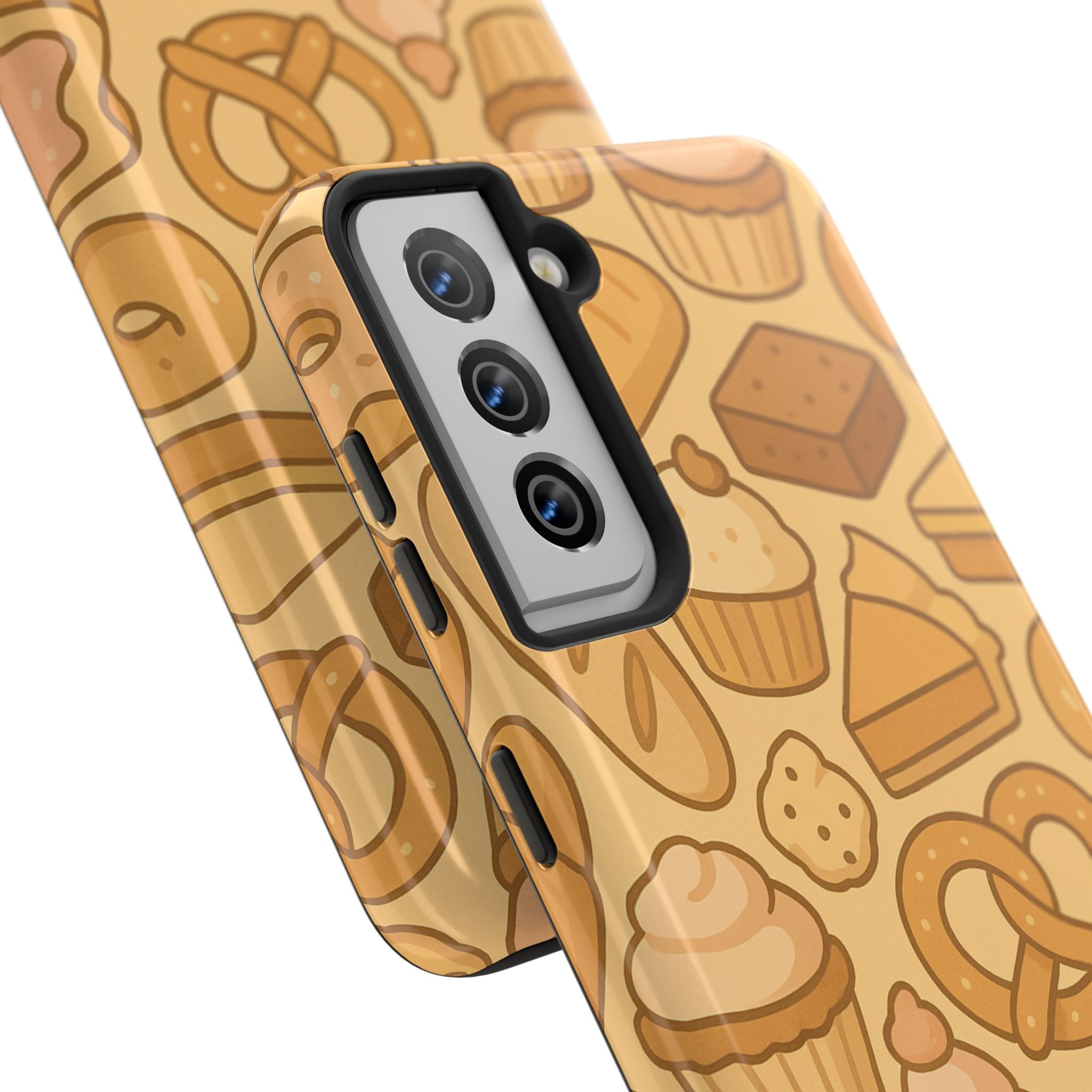 Capymo Family Kawaii Dessert Phone Case – Cute Aesthetic iPhone Cover with Pastry & Sweets Pattern