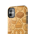 Capymo Family Kawaii Dessert Phone Case – Cute Aesthetic iPhone Cover with Pastry & Sweets Pattern