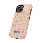 Capymo Family Bunny Blossom Spring Phone Case – Cute Floral iPhone Cover with Carrots & Sakura