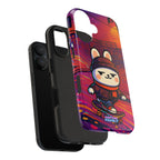 Capymo Family Sunset Skate Bunny Phone Case – Vibrant Skatepark Bunny "Toto" Phone Case