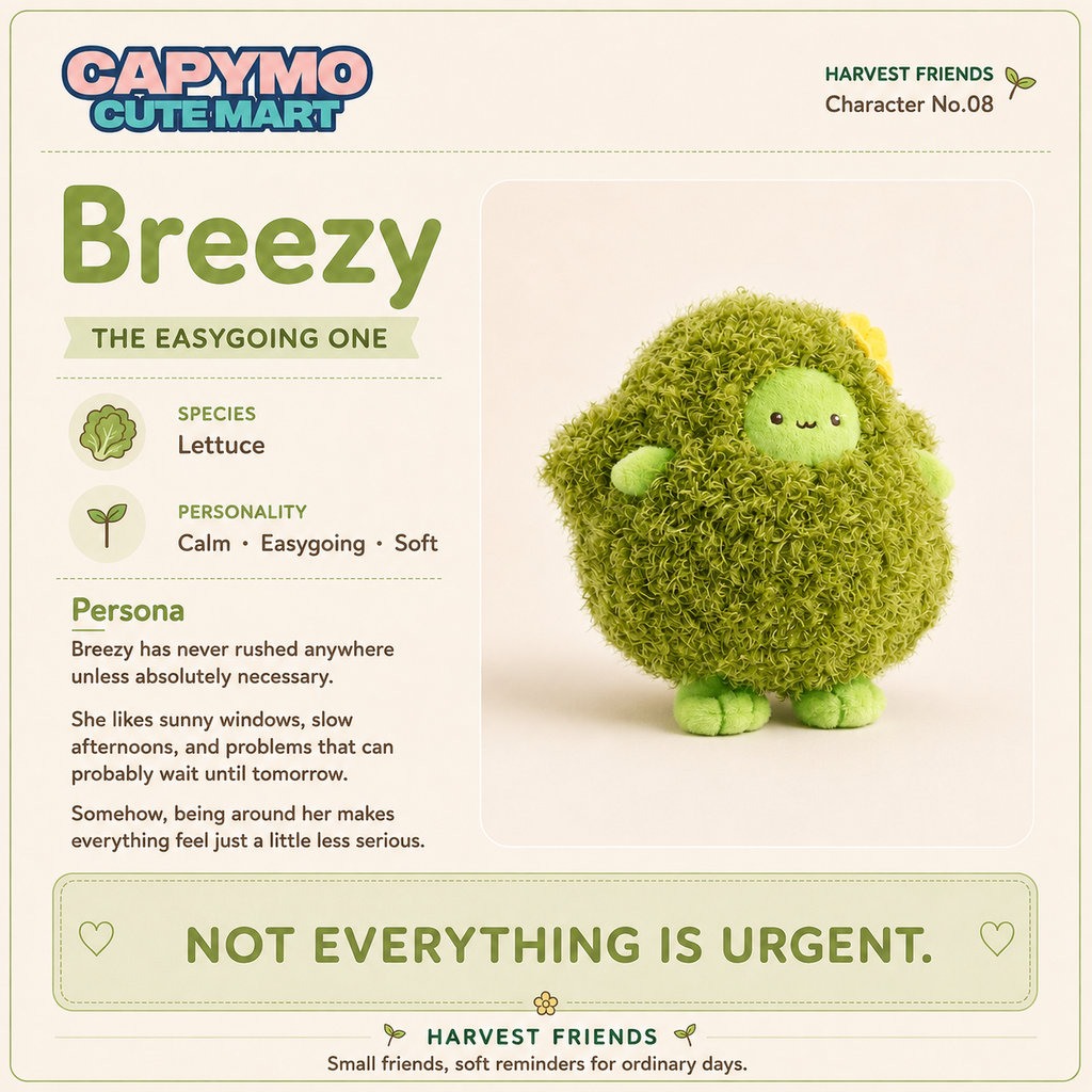 Breezy the Broccoli Plush