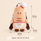 Baguette Plush Backpack