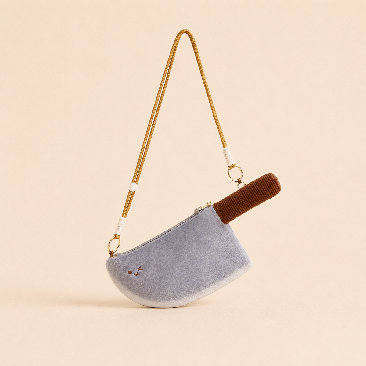 Cleaver Plush Crossbody Bag