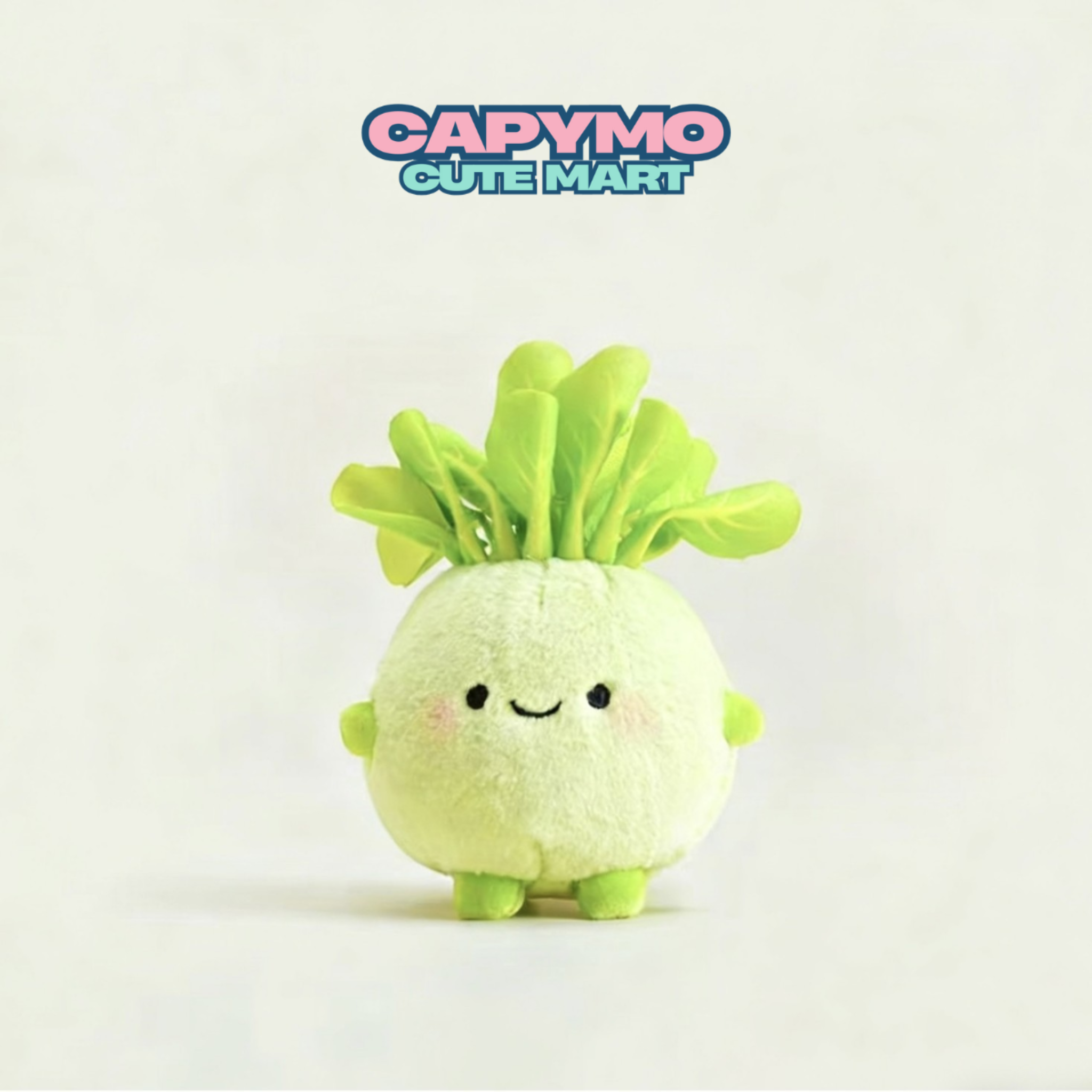 Cute Lettuce Keychain Plush – Kawaii Vegetable Doll Bag Charm | Soft Green Stuffed Keyring