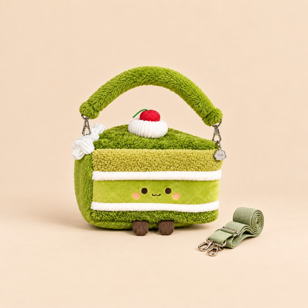 Cake Plush Crossbody Bag