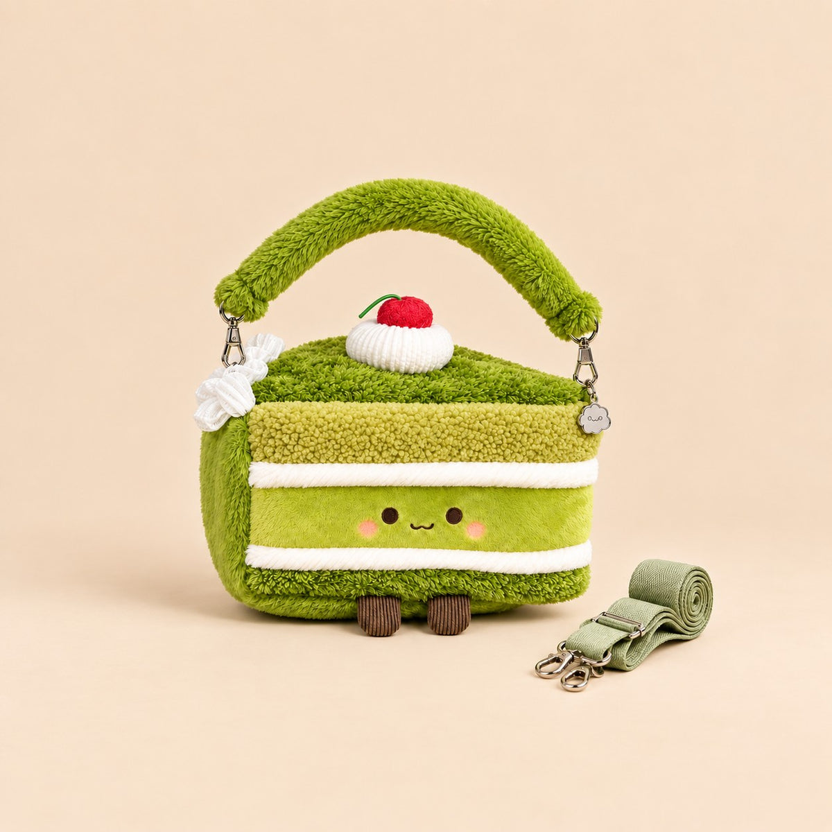 Cake Plush Crossbody Bag