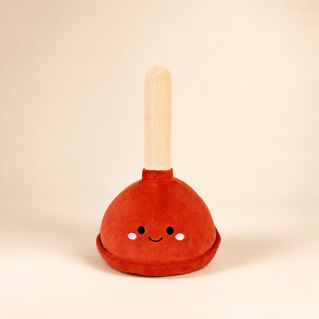 Plungo -The Plunger – Kawaii Plunger Plush Toy (12 Inch)