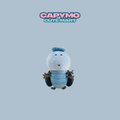 Capymo Cute Mart | 8cm Mini Blue Beetle Plush Keychain - Kawaii Bag Accessory - Capymo Cute Mart operated by Glitify LLC