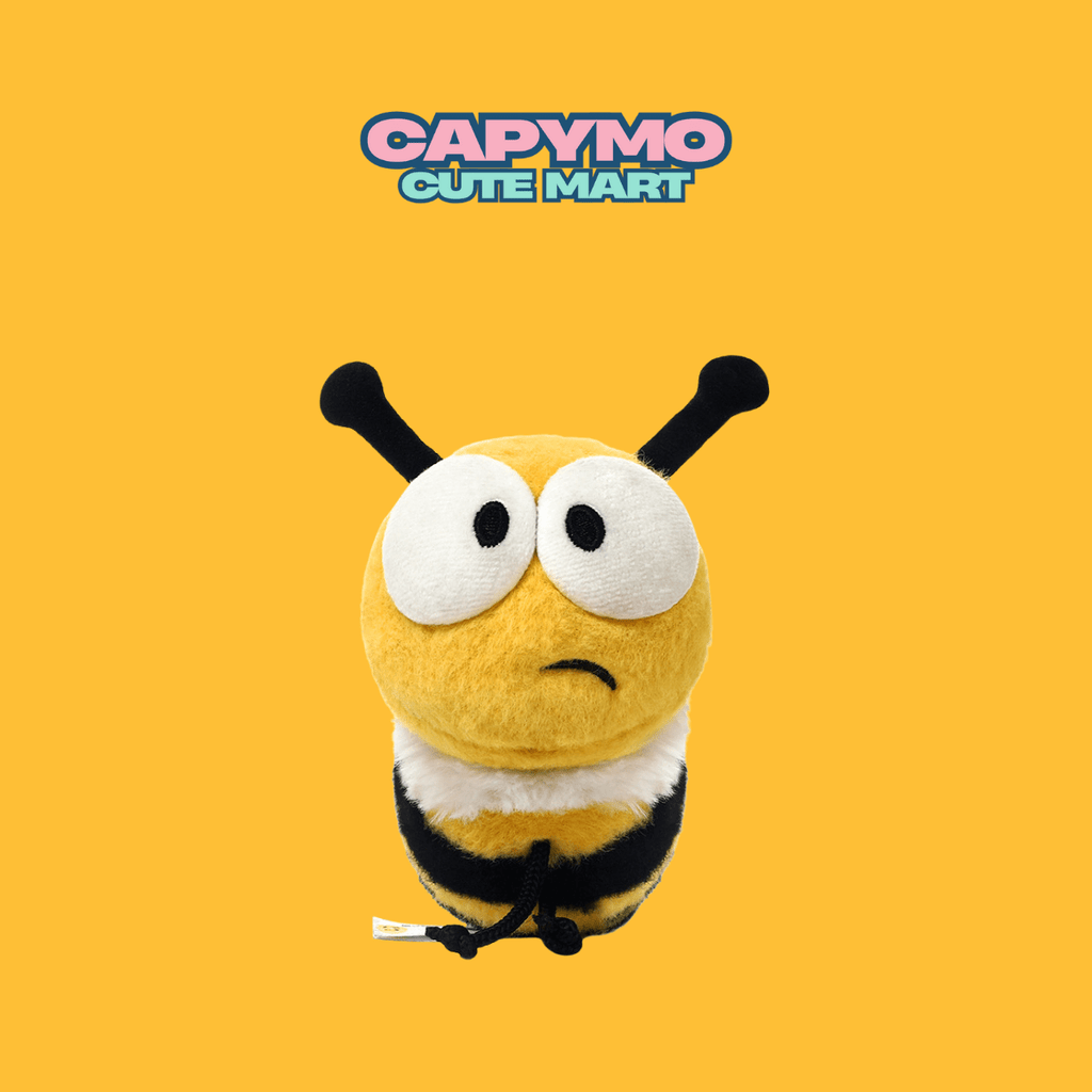 Capymo Cute Mart | Cute Bee Plush Toy | Kawaii Bumblebee Stuffed Animal - Capymo Cute Mart operated by Glitify LLC