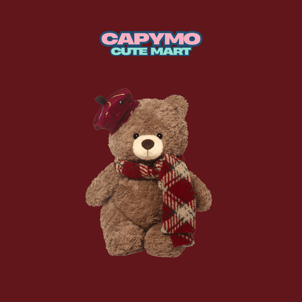 Capymo Cute Mart | Lucky Bear Plush Toy | Cute Teddy Bear Plush Doll - Capymo Cute Mart operated by Glitify LLC