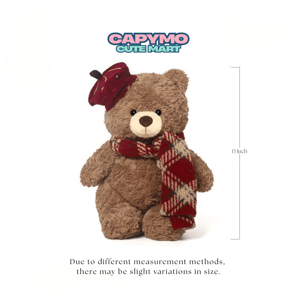 Capymo Cute Mart | Lucky Bear Plush Toy | Cute Teddy Bear Plush Doll - Capymo Cute Mart operated by Glitify LLC