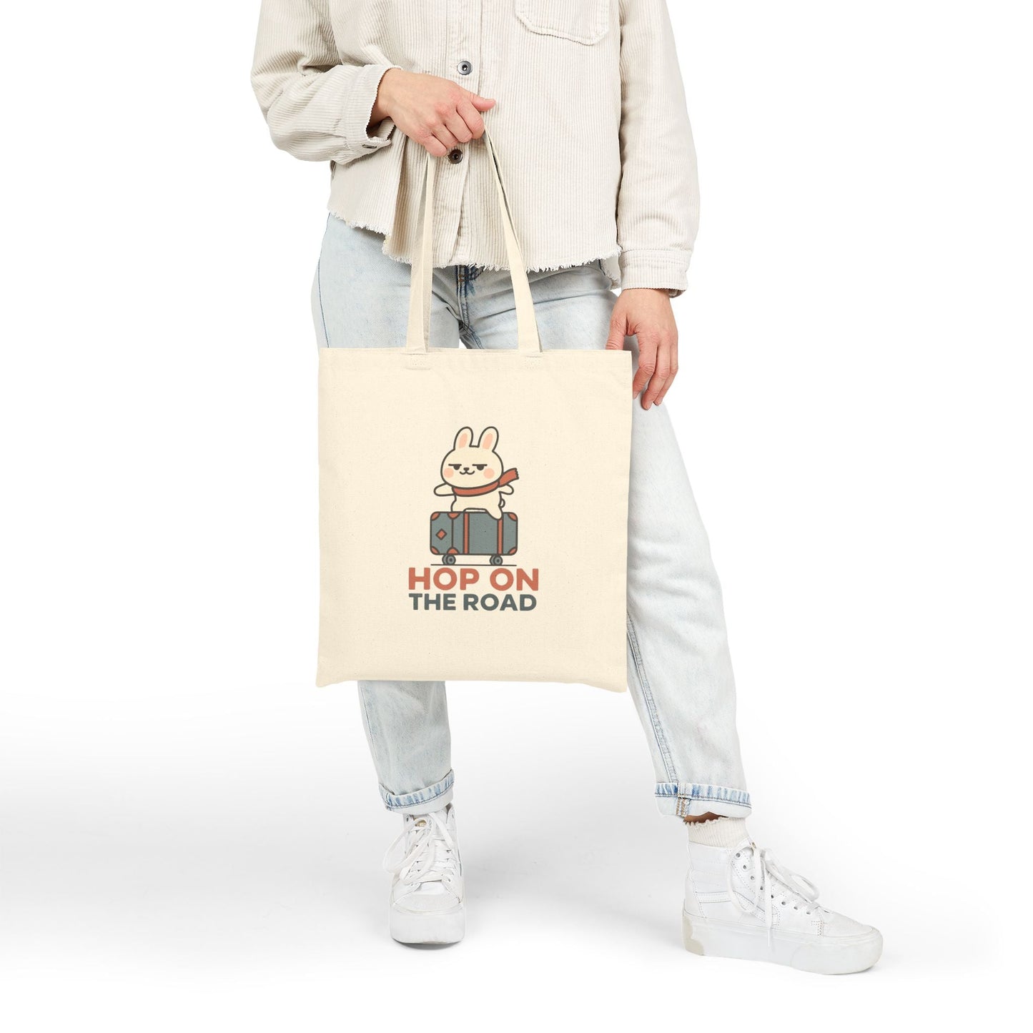 Capymo Family Cute Animal Tote Bag - Donut Worry Be Soft & Hop On the Road, Eco - Friendly Shopping Bag, Gift for Animal Lovers, Travel Tote, Spring & [...] - Capymo Family