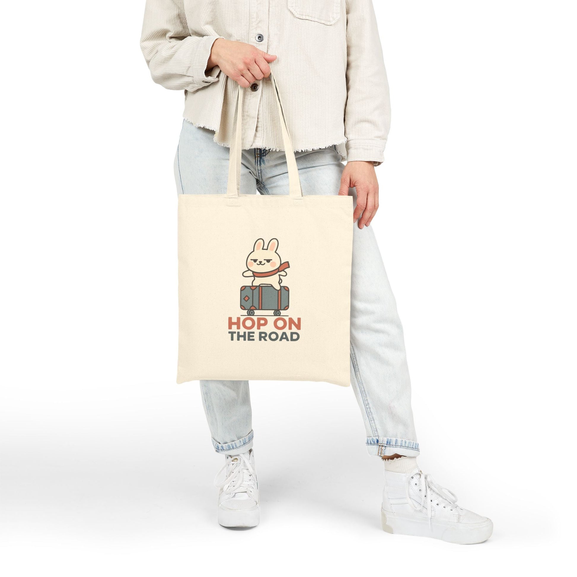 Capymo Family Cute Animal Tote Bag - Donut Worry Be Soft & Hop On the Road, Eco - Friendly Shopping Bag, Gift for Animal Lovers, Travel Tote, Spring & [...] - Capymo Family