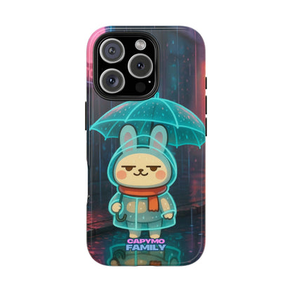 Capymo Family Cute Bunny Phone Case - Cyber Umbrella Bunny "Toto" Phone Case - Capymo Family