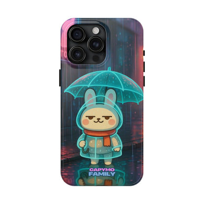 Capymo Family Cute Bunny Phone Case - Cyber Umbrella Bunny "Toto" Phone Case - Capymo Family