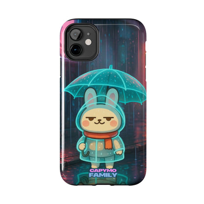 Capymo Family Cute Bunny Phone Case - Cyber Umbrella Bunny "Toto" Phone Case - Capymo Family