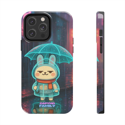 Capymo Family Cute Bunny Phone Case - Cyber Umbrella Bunny "Toto" Phone Case - Capymo Family
