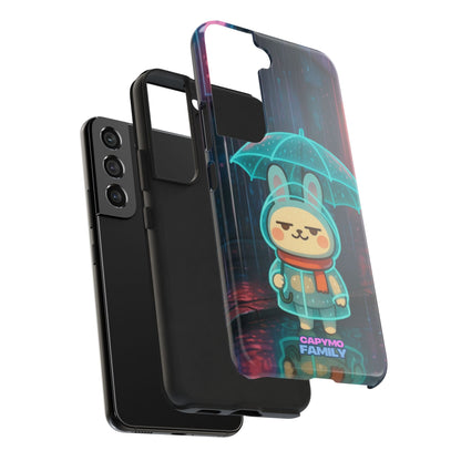 Capymo Family Cute Bunny Phone Case - Cyber Umbrella Bunny "Toto" Phone Case - Capymo Family