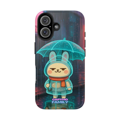 Capymo Family Cute Bunny Phone Case - Cyber Umbrella Bunny "Toto" Phone Case - Capymo Family