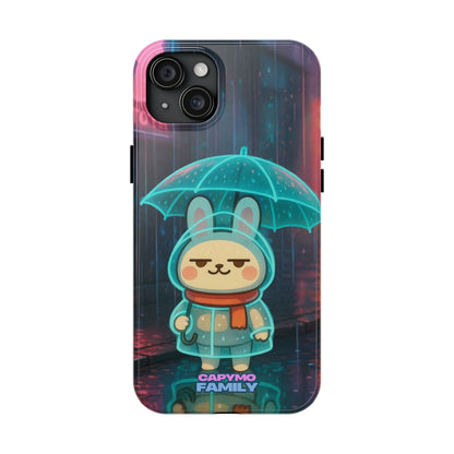 Capymo Family Cute Bunny Phone Case - Cyber Umbrella Bunny "Toto" Phone Case - Capymo Family