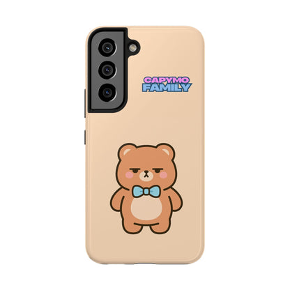 Capymo Family Cute Cartoon Bear Tough Phone Case –"Bobo" The Bear Phone Case - Capymo Family