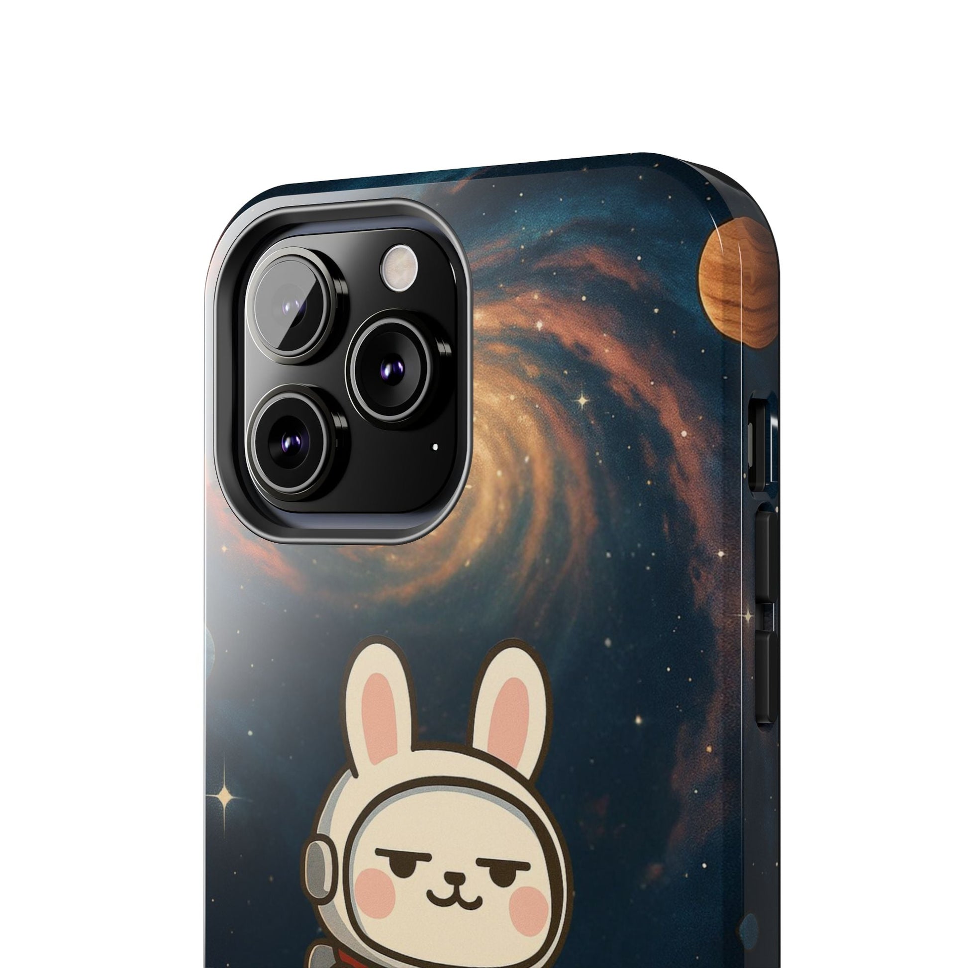 Capymo Family Cute Cartoon Bunny Tough Phone Case –Cute Astronaut Bunny "Toto" Phone Case - Capymo Family