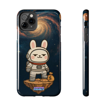 Capymo Family Cute Cartoon Bunny Tough Phone Case –Cute Astronaut Bunny "Toto" Phone Case - Capymo Family