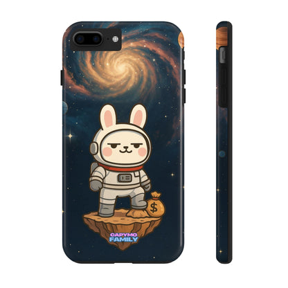 Capymo Family Cute Cartoon Bunny Tough Phone Case –Cute Astronaut Bunny "Toto" Phone Case - Capymo Family