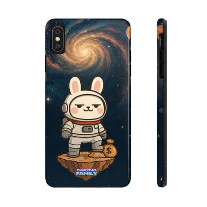 Capymo Family Cute Cartoon Bunny Tough Phone Case –Cute Astronaut Bunny "Toto" Phone Case - Capymo Family