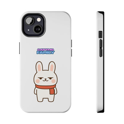 Capymo Family Cute Cartoon Bunny Tough Phone Case –"Toto" The Bunny Phone Case - Capymo Family