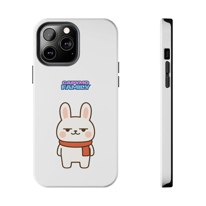 Capymo Family Cute Cartoon Bunny Tough Phone Case –"Toto" The Bunny Phone Case - Capymo Family