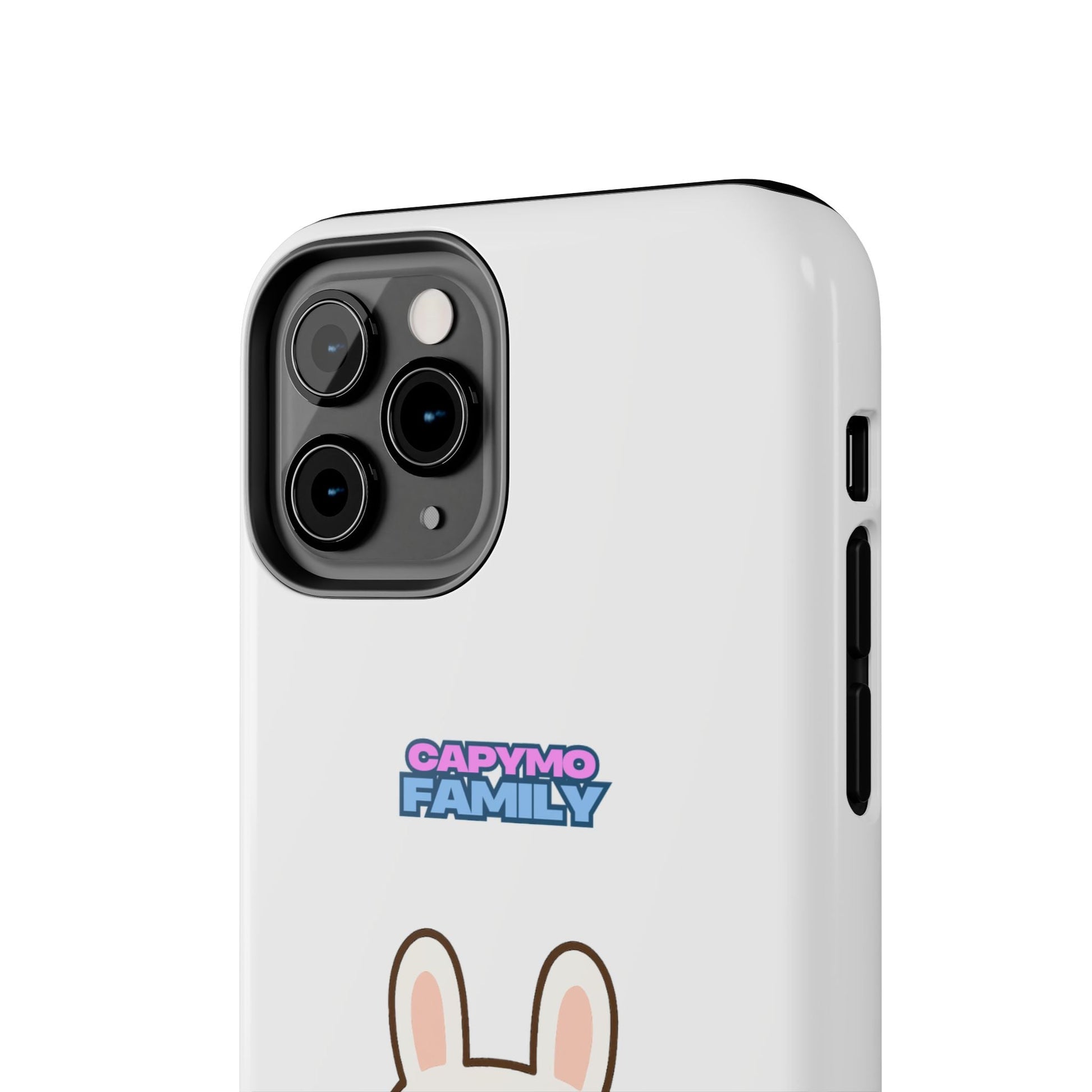 Capymo Family Cute Cartoon Bunny Tough Phone Case –"Toto" The Bunny Phone Case - Capymo Family