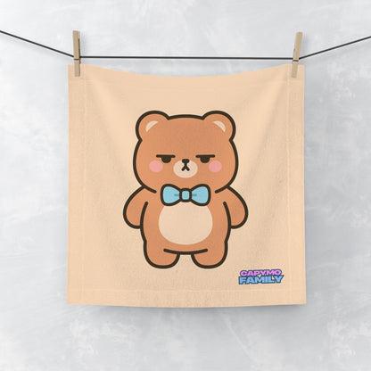 Capymo Family Face Towel, Cute Design, Hand Towel, Bathroom Decor, Cute Animals, Kids Bath Towel, Family Bath Time, Gift for Animal Lovers - Capymo Family