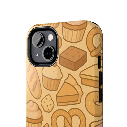 Capymo Family Kawaii Dessert Phone Case – Cute Aesthetic iPhone Cover with Pastry & Sweets Pattern - Capymo Family