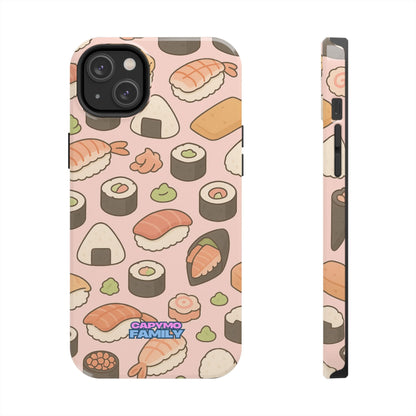 Capymo Family Kawaii Sushi Phone Case – Cute Sushi Pattern Phone Case - Capymo Family