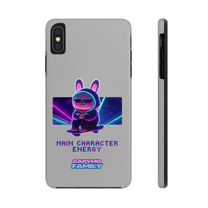 Capymo Family “Main Character Energy” Phone Case – Cyber Bunny Toto Aesthetic Cover - Capymo Family