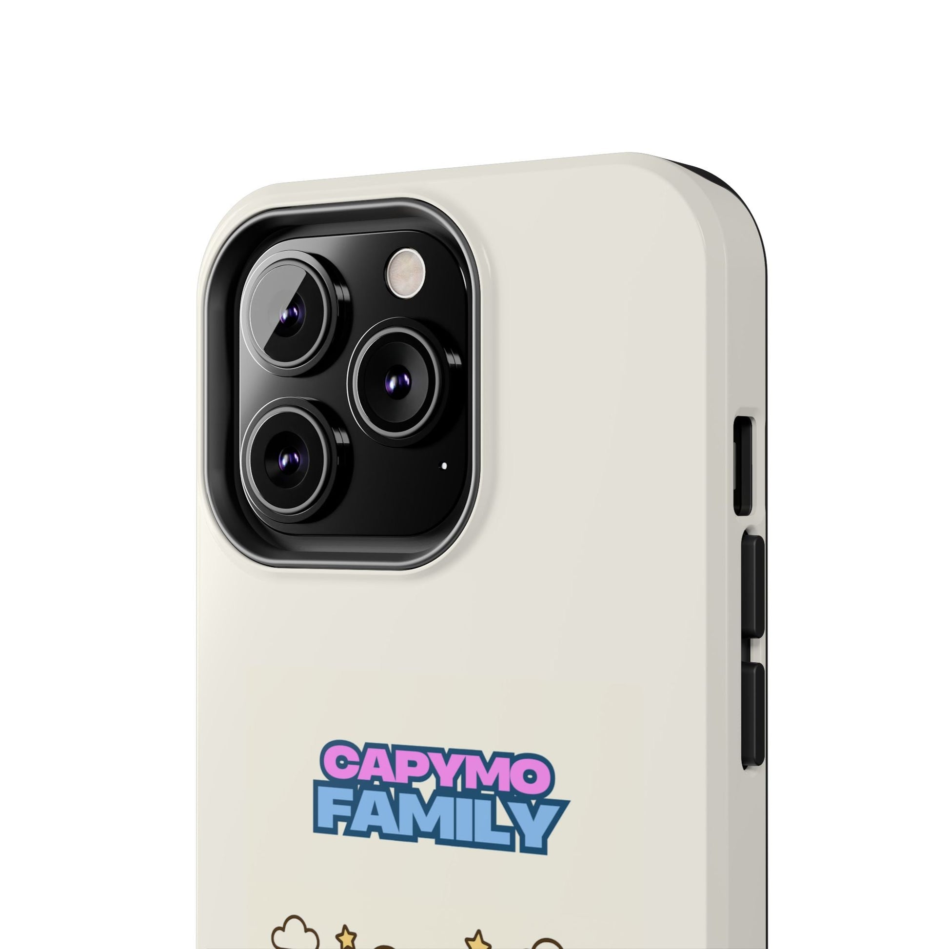 Capymo Family Tough Phone Case – Cute Animal Crew Family Portrait - Capymo Family