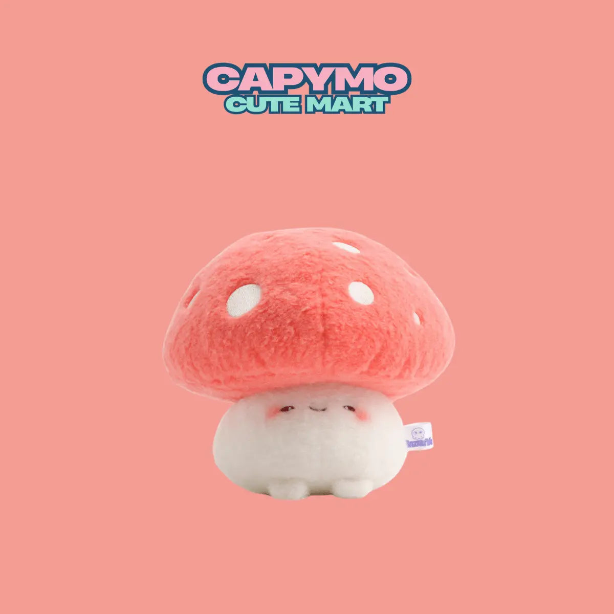 Milo -The Mushroom – Whimsical Mushroom Plush Charm