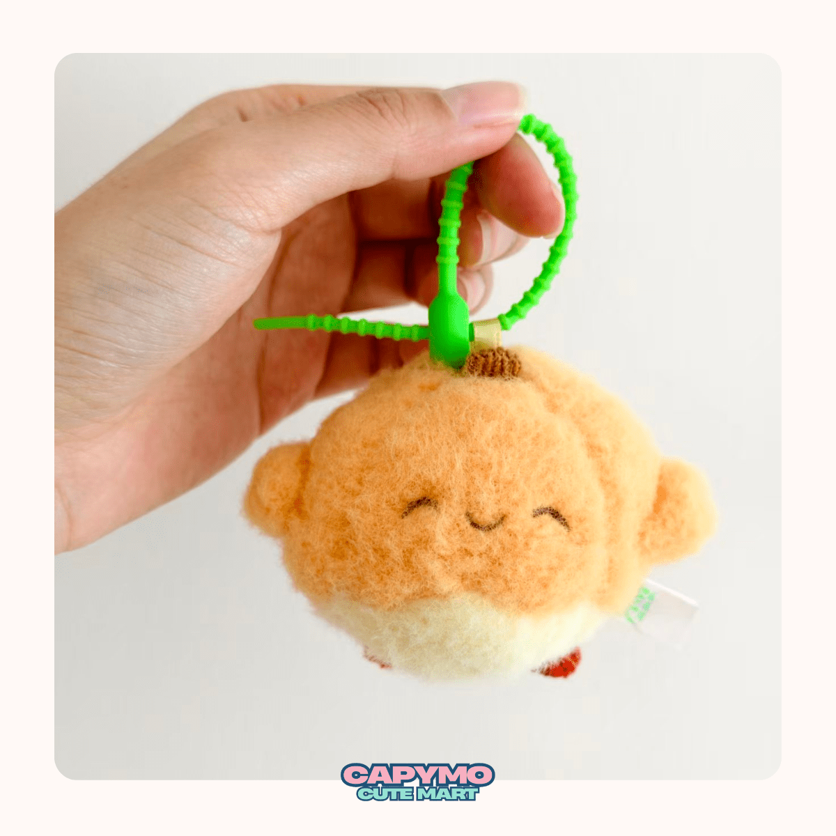 Pippin - The Pumpkin – Chubby Pumpkin Plush Charm - Capymo Cute Mart operated by Glitify LLC