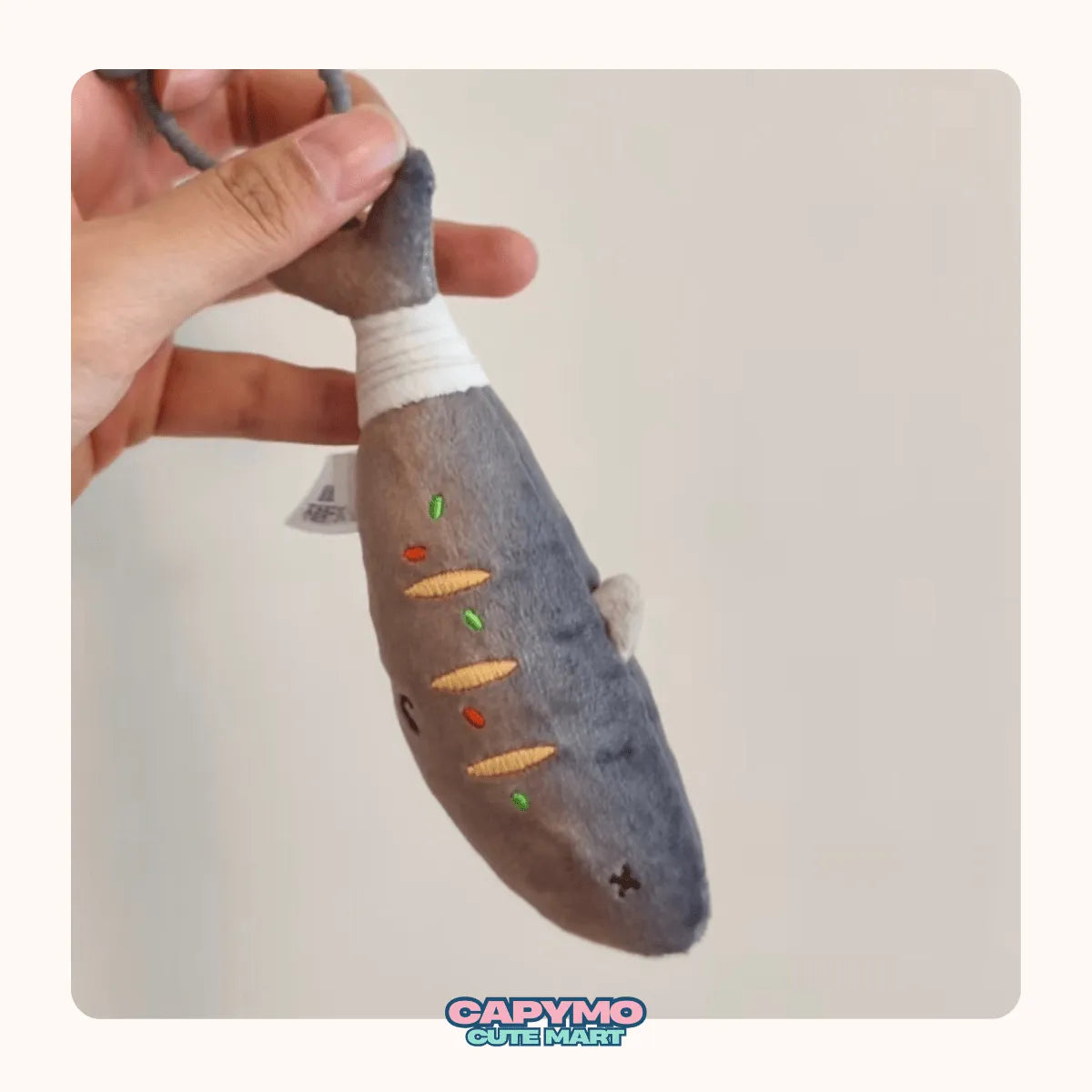 Sizzle -The Saury – Grilled Saury (Sanma) Plush Charm