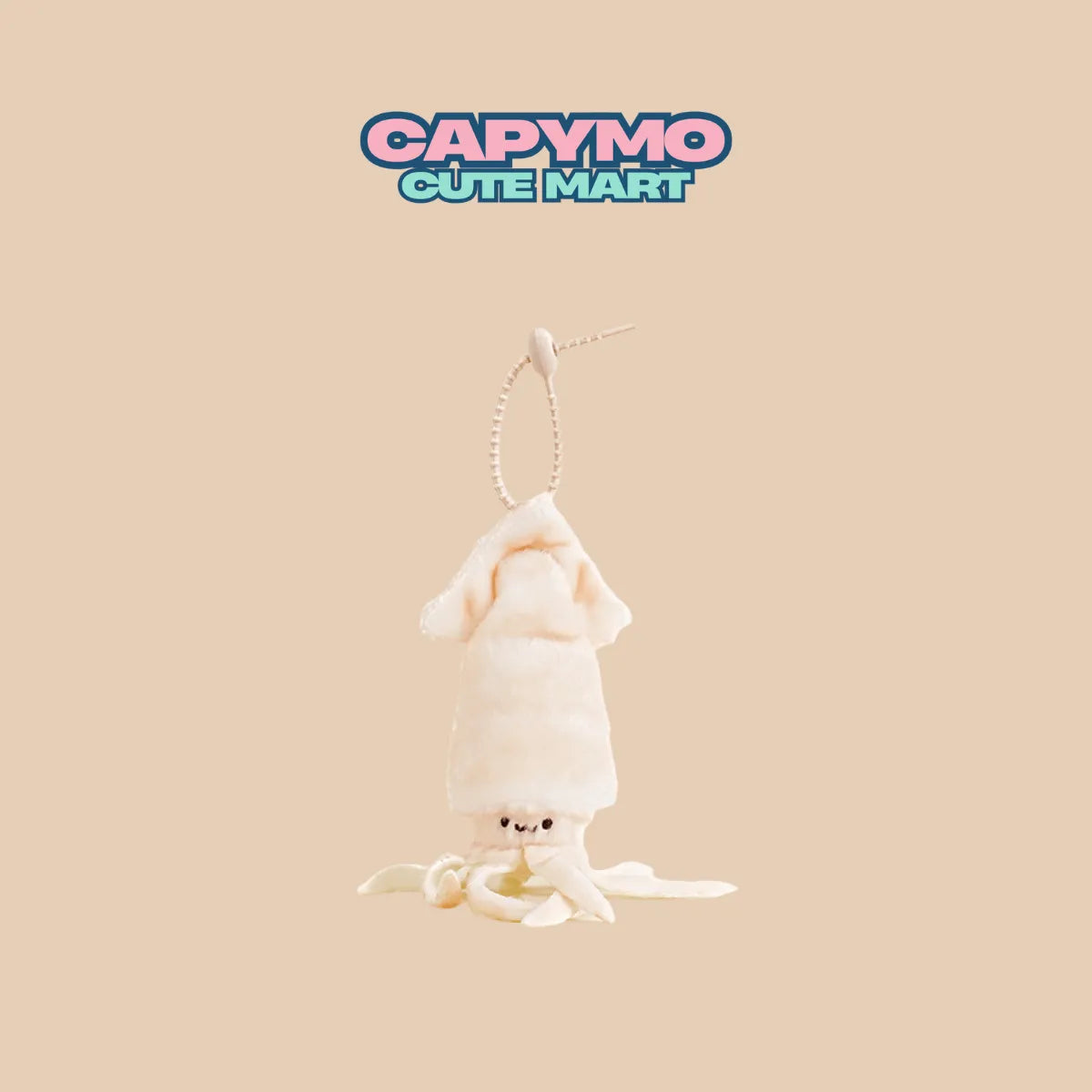 Squiddy -The Squid – Jumbo Squid Plush Charm