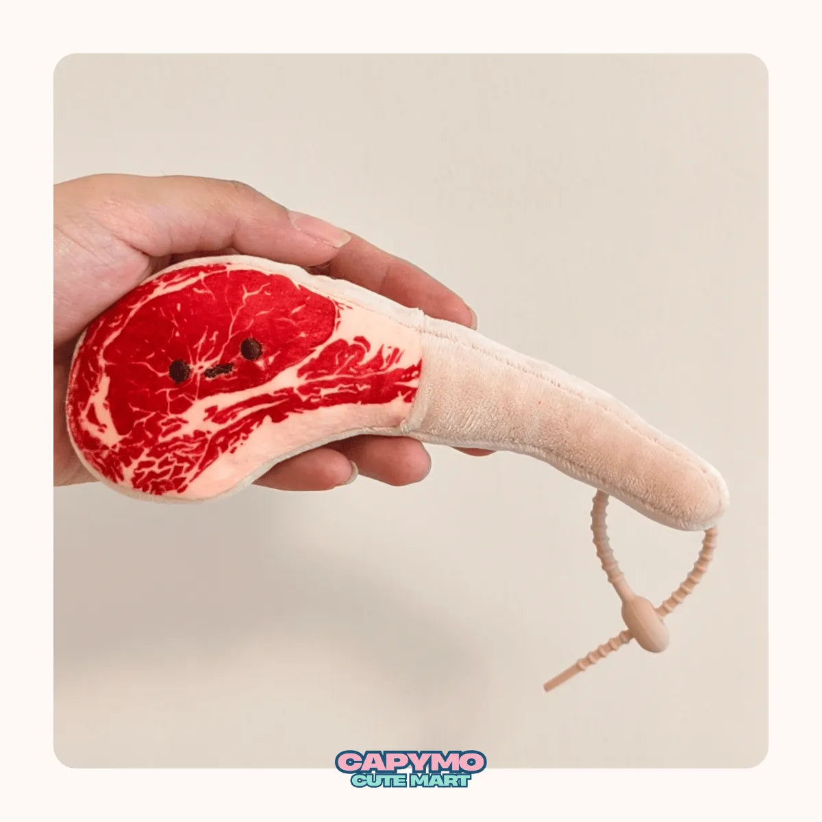 Tom -The Tomahawk – Tomahawk Steak Plush Charm